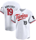 Minnesota Twins #19 Alex Kirilloff White AmberGomez 2024 Home Limited Stitched Jersey