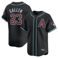 Arizona Diamondbacks #23 Zac Gallen Player Black AmberGomez Limited Home Game Stitched Jerseys