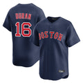 Boston Red Sox #16 Jarren Duran Player Navy AmberGomez Limited Home Game Stitched Jerseys1