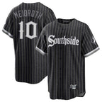Chicago White Sox #10 Chase Meidroth Player Black AmberGomez City Connect Home Game Stitched Jerseys