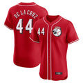 Cincinnati Reds #44 Elly De La Cruz Player Red AmberGomez Limited Elite Home Game Stitched Jerseys