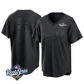 Los Angeles Dodgers #7 Blake Snell Player Black AmberGomez Pitch Fashion World Series T-shirt Stitched Jerseys