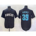 Arizona Diamondbacks #39 Corbin Burnes Black AmberGomez Stitched Jersey