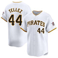 Pittsburgh Pirates #44 Rowdy Tellez White AmberGomez Home Limited Stitched Jersey