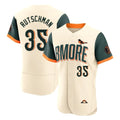 Baltimore Orioles #35 Adley Rutschman Player Cream AmberGomez 2026 City Connect Limited Elite Home Game Stitched Jerseys