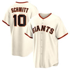 San Francisco Giants #10 Casey Schmitt Cream AmberGomez Home Replica Jersey