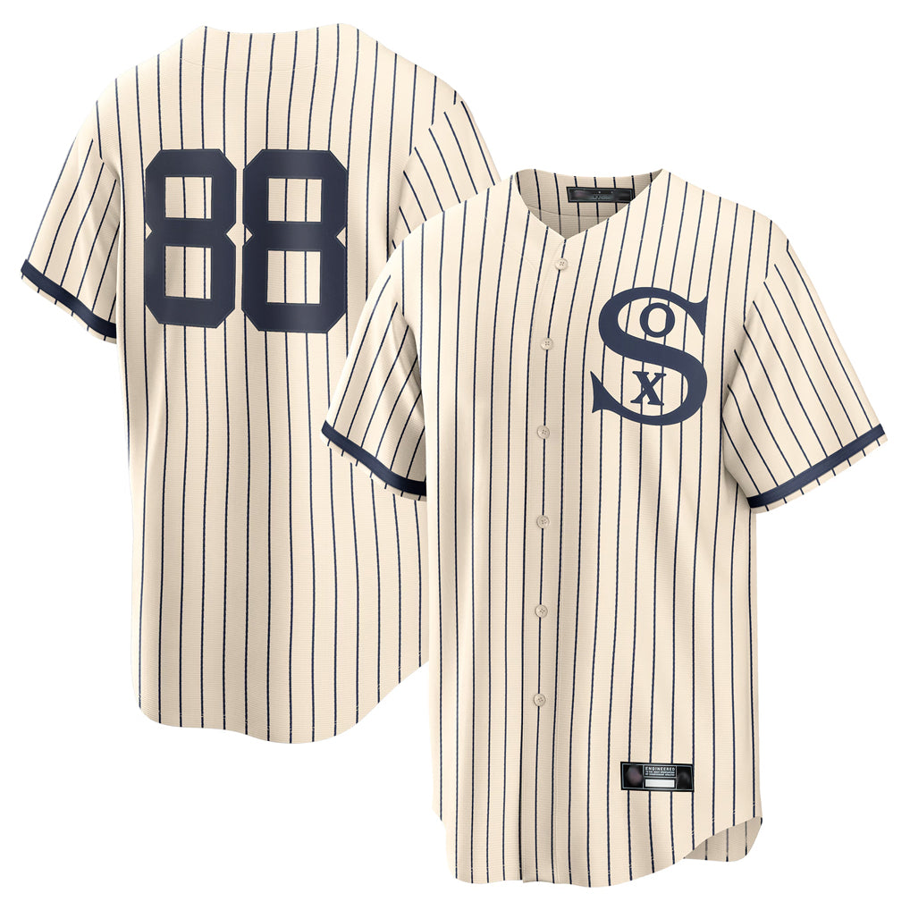 Chicago White Sox #88 Luis Robert Jr Player Cream AmberGomez Field of Dreams Home Game Stitched Jerseys