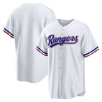 Texas Rangers White AmberGomez Home Replica Team Jersey