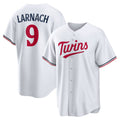 Minnesota Twins #9 Trevor Larnach White AmberGomez Home Replica Jersey