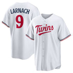 Minnesota Twins #9 Trevor Larnach White AmberGomez Home Replica Jersey