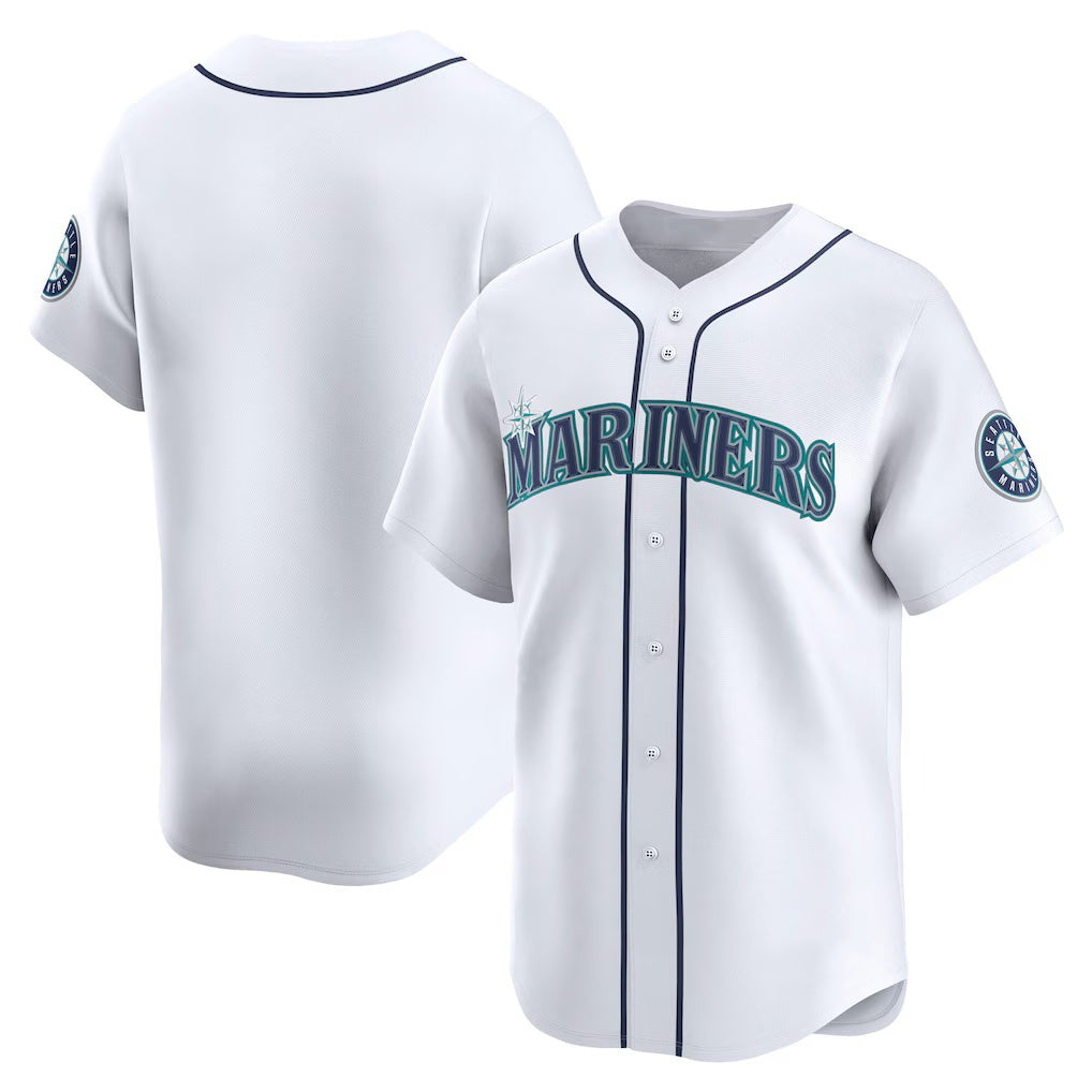 Seattle Mariners White AmberGomez Home Limited Jersey