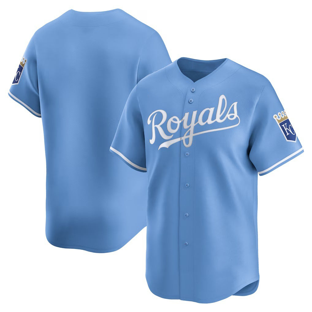 Kansas City Royals Light Blue AmberGomez Alternate Limited Jersey