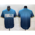 Philadelphia Phillies Blank Blue AmberGomez 2024 City Connect Limited Stitched Jersey