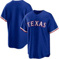Texas Rangers Royal AmberGomez Alternate Replica Team Logo Jersey