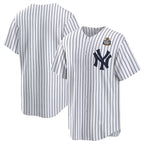 New York Yankees Blank White AmberGomez 2024 World Series Cool Base Stitched Jersey