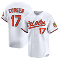 Baltimore Orioles #17 Colton Cowser White AmberGomez Home Limited Player Jersey