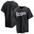 Los Angeles Dodgers Blank Player Black AmberGomez Pitch Fashion T-shirt Stitched Jerseys