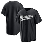 Los Angeles Dodgers Blank Player Black AmberGomez Pitch Fashion T-shirt Stitched Jerseys