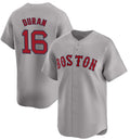 Boston Red Sox #16 Jarren Duran Gray AmberGomez 2024 Away Limited Stitched Jersey