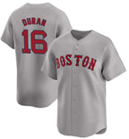 Boston Red Sox #16 Jarren Duran Gray AmberGomez 2024 Away Limited Stitched Jersey