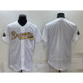 Atlanta Braves Blank White AmberGomez 2022 All Star Stitched Flex Base Jersey