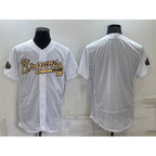 Atlanta Braves Blank White AmberGomez 2022 All Star Stitched Flex Base Jersey