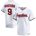 Cleveland Guardians #9 Kyle Manzardo White AmberGomez Home Limited Stitched Jersey