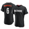 Baltimore Orioles #6 Ryan Mountcastle Player Black AmberGomez City Connect Limited Elite Home Game Stitched Jerseys