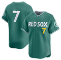 Boston Red Sox #7 Masataka Yoshida Green AmberGomez 2025 City Connect Limited Stitched Jersey