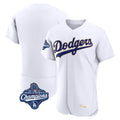 Los Angeles Dodgers Blank Player Gold White AmberGomez 2026 Collection Stadium Limited Elite World Series Meet Stitched Jerseys