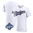 Los Angeles Dodgers Blank Player Gold White AmberGomez 2026 Collection Stadium Limited Elite World Series Meet Stitched Jerseys