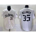 New York Yankees #35 Cody Bellinger White AmberGomez 'Gothic Legacy Edition' Vapor Premier Limited Stitched Jersey