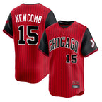 Chicago White Sox #15 Sean Newcomb Player Red AmberGomez City Connect Limited Home Stitched Jerseys