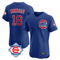 Chicago Cubs #18 Shota Imanaga Player Royal AmberGomez 150th Anniversary Limited Elite Home Stitched Jerseys