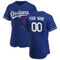 Custom Los Angeles Dodgers Royal AmberGomez Alternate 2020 Authentic Player Jersey