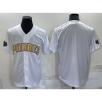 San Diego Padres Blank White AmberGomez 2022 All Star Stitched Cool Base Jersey