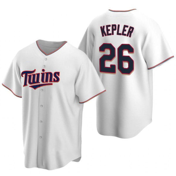 Minnesota Twins #26 Max Kepler White AmberGomez Cool Base Stitched Jersey