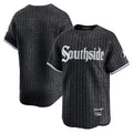 Chicago White Sox Blank Player Black AmberGomez City Connect Limited Home Stitched Jerseys