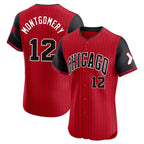 Chicago White Sox #12 Colson Montgomery Player Red AmberGomez City Connect Limited Elite Home Stitched Jerseys
