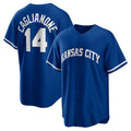 Kansas City Royals #14 Jac Caglianone Royal AmberGomez Alternate Replica Jersey