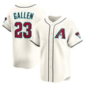 Arizona Diamondbacks #23 Zac Gallen Cream AmberGomez Home Limited Player Jersey