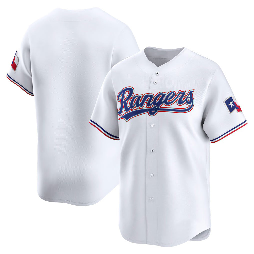 Texas Rangers White AmberGomez Home Limited Jersey