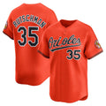Baltimore Orioles #35 Adley Rutschman Orange AmberGomez 2nd Alternate Limited Player Jersey