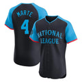 Arizona Diamondbacks #4 Ketel Marte Player Black AmberGomez National League All-Star Limited Elite Home Game Stitched Jerseys