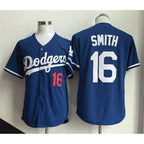 Los Angeles Dodgers #16 Will Smith Royal AmberGomez Limited Stitched Jersey