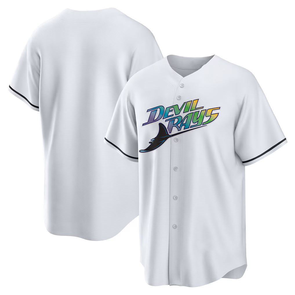 Tampa Bay Rays White AmberGomez Home Replica Team Jersey