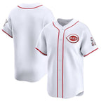 Cincinnati Reds Blank White AmberGomez Home Limited Stitched Jersey