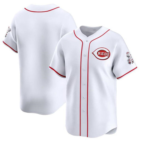 Cincinnati Reds Blank White AmberGomez Home Limited Stitched Jersey