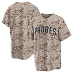 San Diego Padres Camo AmberGomez USMC Alternate Replica Team Jersey