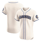 Seattle Mariners Cream AmberGomez Alternate Elite Jersey